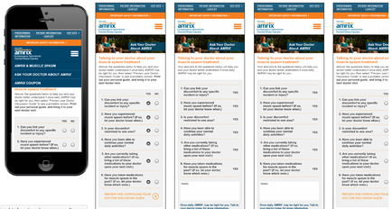 A set of four mobile phone screens displaying a website design for a company called mix. The website has a blue and orange color scheme with the company's logo and contact information at the top. The first screen on the left shows a mobile phone with the mix app open on the screen. The app has a white background with a blue header and a blue navigation bar. Below the header there is a navigation bar with links to different sections of the website. On the right side of the screen there are four screenshots of the same website each with a different section. The first screenshot shows a page with a list of questions and answers while the second screenshot shows an image of a group of people sitting on a couch and talking to each other. The third screenshot shows the user interface of the app with a search bar at the bottom and a navigation menu on the top left corner. The fourth screenshot shows two rows of text one with a question mark and the other with a text box. The text box contains information about the website and the user's contact information.