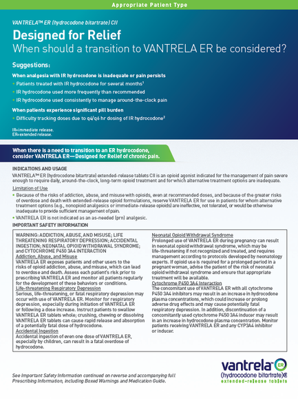 A page from a brochure or report titled "Designed for Relief: When should a transition to cantrell ER be considered?". The page is divided into two sections. The top section is titled "Appropriate Patient Type" and has a blue header with white text. Below the header there is a list of questions and suggestions. The questions are: - Suggestions: - When there is no transition to an ER hydrochloride it is important to be aware of the potential risks associated with the treatment. The suggestions include: 1. When the treatment is not suitable for the treatment it should be considered as a treatment for the condition of the condition. 2. When it is recommended to be treated with a hydrochloric acid (cantrell ER) hydrochloroquine it can be used to treat pain and discomfort. 3. When a treatment is used to reduce the risk of stroke it may be considered for a stroke or stroke. 4. When an IVF (IVF) treatment can be applied to the condition it could be used as an effective treatment for stroke which is a condition that can cause pain discomfort and discomfort in the body. 5. When using IVF is a treatment that can help to reduce inflammation pain and inflammation in the lower back and neck area of the neck and neck. 6. When IVF can be treated as an alternative treatment for pain and inflammation it also can help reduce inflammation and improve the overall health and well-being of the patient.