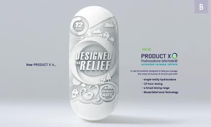 A 3D rendering of an oval-shaped object with a white background. The object appears to be made of a smooth glossy material and has a textured surface. The text on the object reads "DESIGNED FOR RELIEF" in bold black letters. Below the text there is a smaller text that reads "NEW PRODUCT X" in a smaller font. On the right side of the object there are three smaller text boxes that read "Product X" and "New Product X". The first box on the left side has the number "12" in black letters indicating that this is the 12th product. The second box has the text "A new product designed to help you manage the number of people who have been diagnosed with cancer. The third box has text that says "Single-density hydrochloride" and the fourth box has an image of a house with a blue sky and clouds in the background. The overall design of the product is modern and minimalist with a focus on the text and the design.