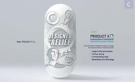 A product packaging design for a product called "Designed for Relief". The packaging is oval-shaped and has a white background. On the left side of the packaging there is a black and white illustration of a man's face with the text "12 hours" above it. Below the illustration there are two smaller illustrations of a woman's face. The text "DESIGNED FOR RELIEF" is written in a bold sans-serif font. On the right side of this packaging it has a green and white color scheme with the product name "Product X" written in bold capital letters. Below that it states that the product is a new product X which is a hydrochloric acid-based hydrochloride-based solution. The product is designed to help reduce the appearance of wrinkles and fine lines on the skin. The packaging also has a description of the product which states that it is made with a single-hydrochloride (hydrochloride) and is suitable for use in a variety of applications. The label also mentions that it has 12 hours of use and that it can be used to reduce inflammation and improve overall health.