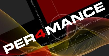 A graphic design with the word "perchance" written in bold white letters on a black background. The word is centered in the middle of the image and is surrounded by a red and black abstract design. The design is made up of curved lines and curves that create a sense of movement and energy. The lines are in different shades of red orange and yellow creating a gradient effect. The overall design is modern and eye-catching.