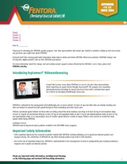 A screenshot of a document from the mentor (factory buccal tablet) website. The document is titled "Introducing connect Videoconferencing" and has an image of a tablet on the left side. On the right side of the document there is a note that reads "Important Safety Information". The note is written in black text on a white background. At the top of the page there are two logos one for the company and the other for the tablet. The company's logo is a green and orange shield with the word "mentor" written in white. Below the logo it says "Approved for use since 2006". The document appears to be a technical document as indicated by the text on the top right corner. The text is in a clear and concise manner and the image of the tablet is in the center.