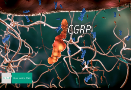 A 3D rendering of a blood vessel with the word "carp" written on it. The vessel appears to be a type of blood vessel as it is orange in color and has a cylindrical shape. The blood vessel is surrounded by a network of white and brown veins which are connected by small blue and green cells. The background is dark which contrasts with the bright colors of the blood vessel and the blue cells. There is also a small orange cell in the center of the image which is likely a blood cell. The image is likely related to the concept of carp a medical treatment for blood vessels.