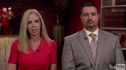 This is a still image of Melanie Rosenblatt MD - Medical Director of Pain Management for the North Broward Medical Center - and Paul Gileno - Executive Director of the U.S. Pain Foundation - who are discussing information and resources to support healthcare professionals and help people affected by chronic pain. It was originally captured from a YouTube video on the Faith Health and Home channel that was posted on June 25 2015. The relationship of this content to MELISASource.com - a blog founded by Makeba Giles - is unclear.