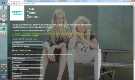 A screenshot of the tea Talent Connect website. It shows two young women sitting on a bench with their legs crossed and looking at the camera. They are both wearing casual clothes and appear to be relaxed and comfortable. The background is a green wall with graffiti on it. On the left side of the image there is a form with fields for personal information such as name email address phone number and email address. At the top of the form there are various icons for different features of the website such as a search bar a navigation menu and a search icon. The website's logo is also visible in the top left corner.